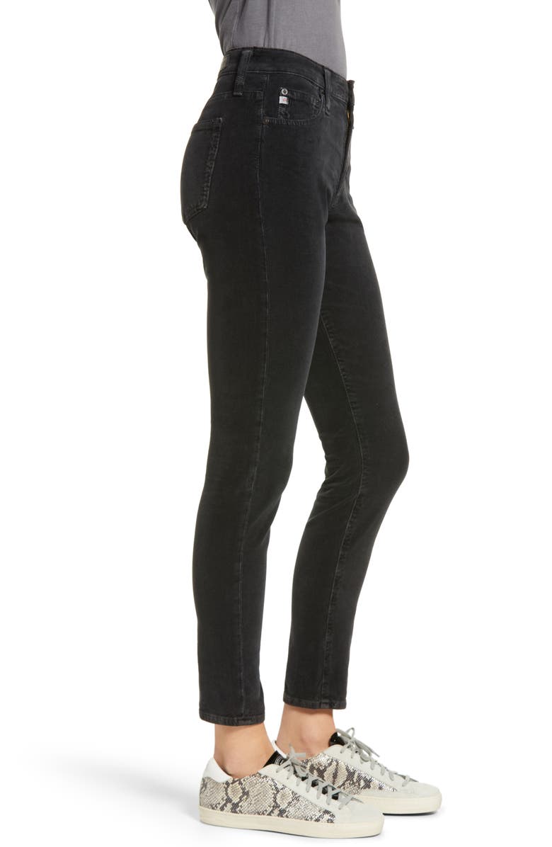 AG Farrah Skinny Ankle Jeans, Alternate, color, 1 Year Sulfur B