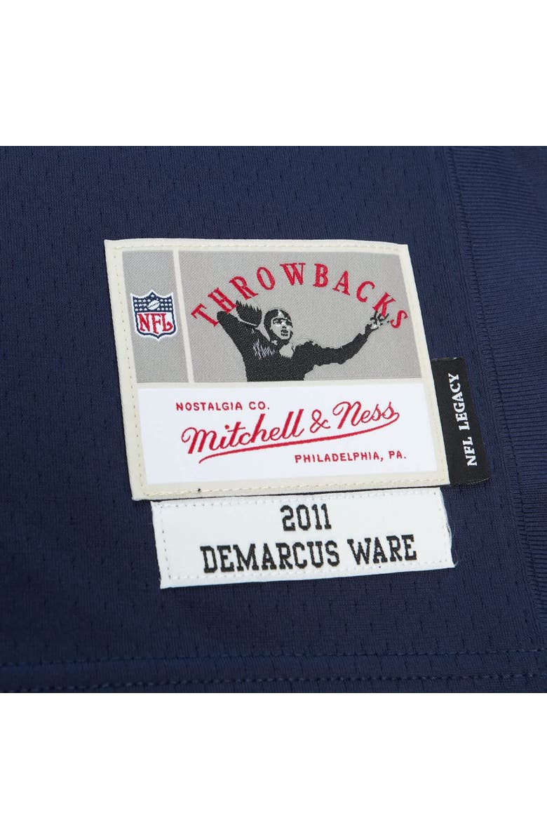 Mitchell & Ness Men's Mitchell & Ness DeMarcus Ware Navy Dallas Cowboys 2011 Alternate Legacy Replica Jersey, Alternate, color, Navy