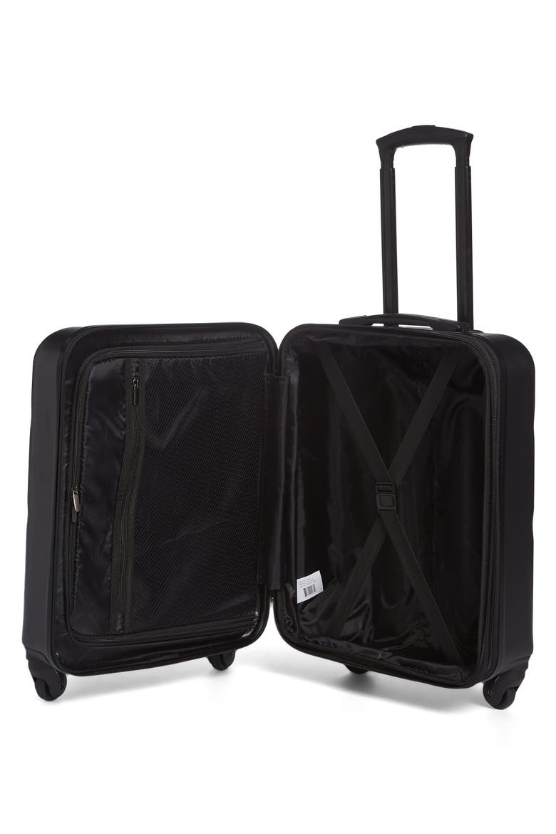 Puffer 20-Inch Hardside Spinner & Carryall Set, Alternate, color, BLACK