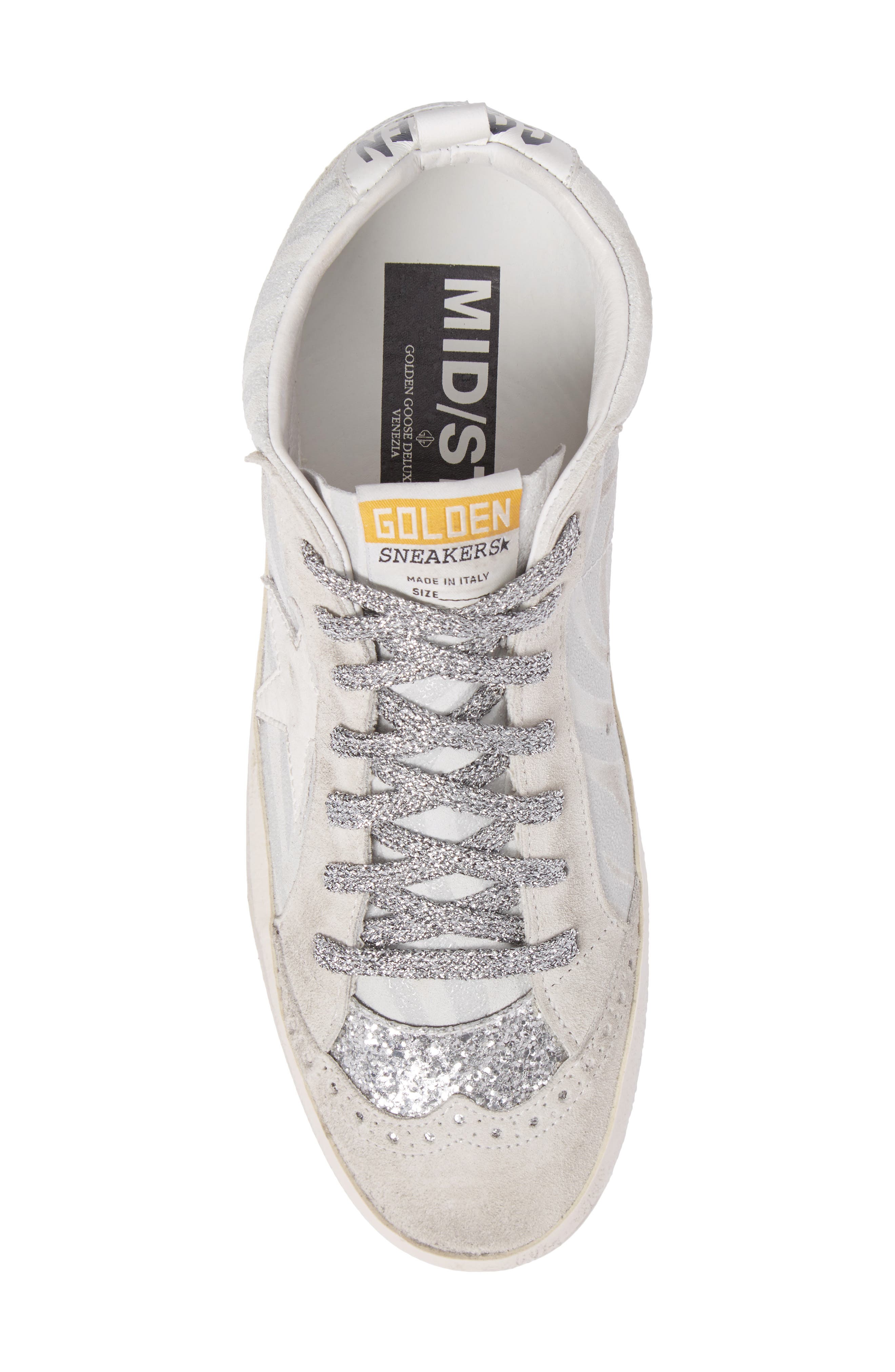 Golden Goose Star Mid Top Sneaker, Alternate, color, 