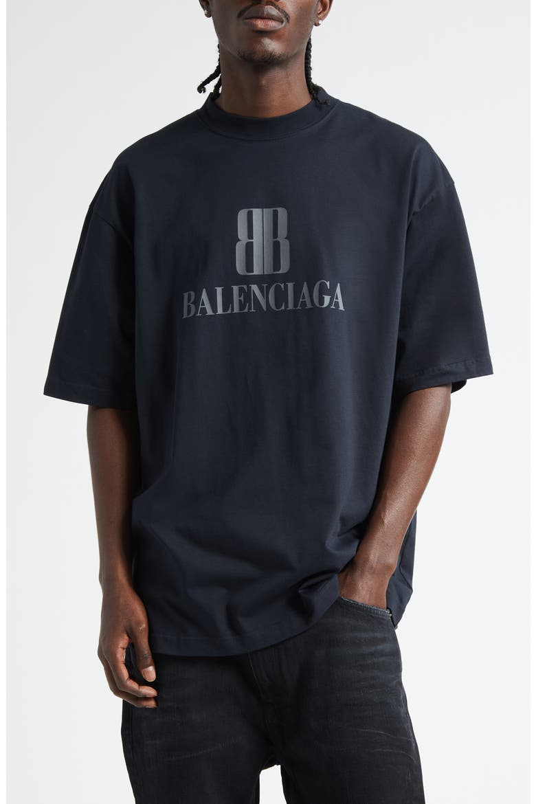 Medium Fit Nano BB Logo Graphic T-Shirt (Men) | Nordstrom