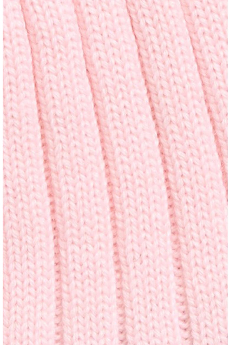 Ribbed Virgin Wool Beanie, Alternate, color, PINK