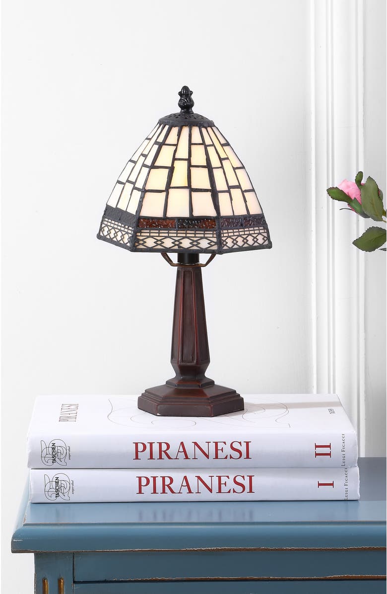 JONATHAN Y Carter LED Table Lamp, Alternate, color, Bronze