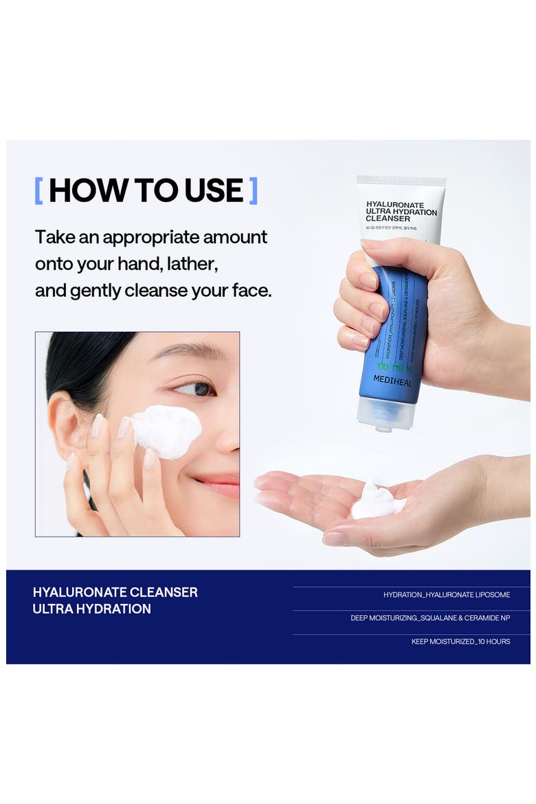 Hyaluronate Ultra Hydration Cleanser, Alternate, color, AQUA