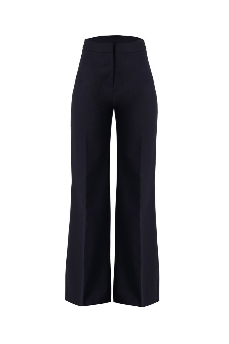 Straight-Leg Trousers, Alternate, color, Navy Blue