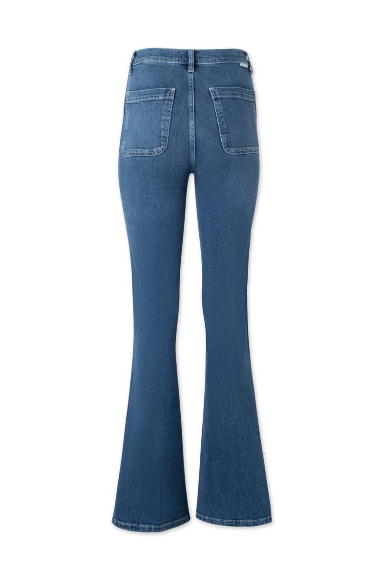 The Ricky High Rise Flare Stretch Jeans, Alternate, color, Love Jones
