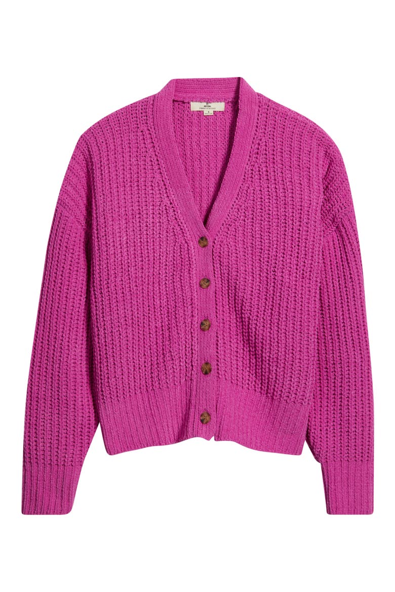 Neon Isles Cardigan, Alternate, color, LIGHT PINK