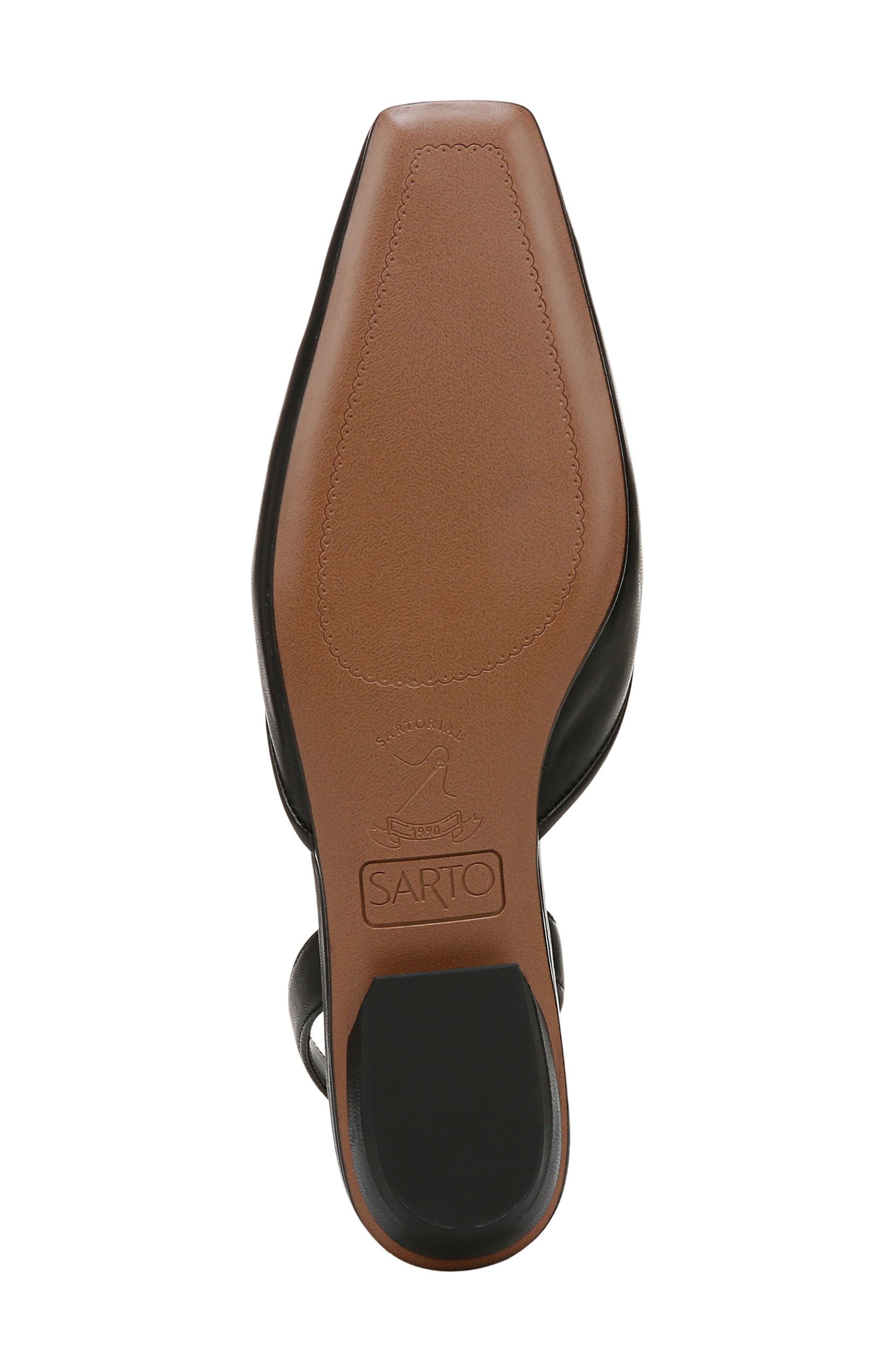SARTO by Franco Sarto Debbie Slingback Pump, Alternate, color, Black