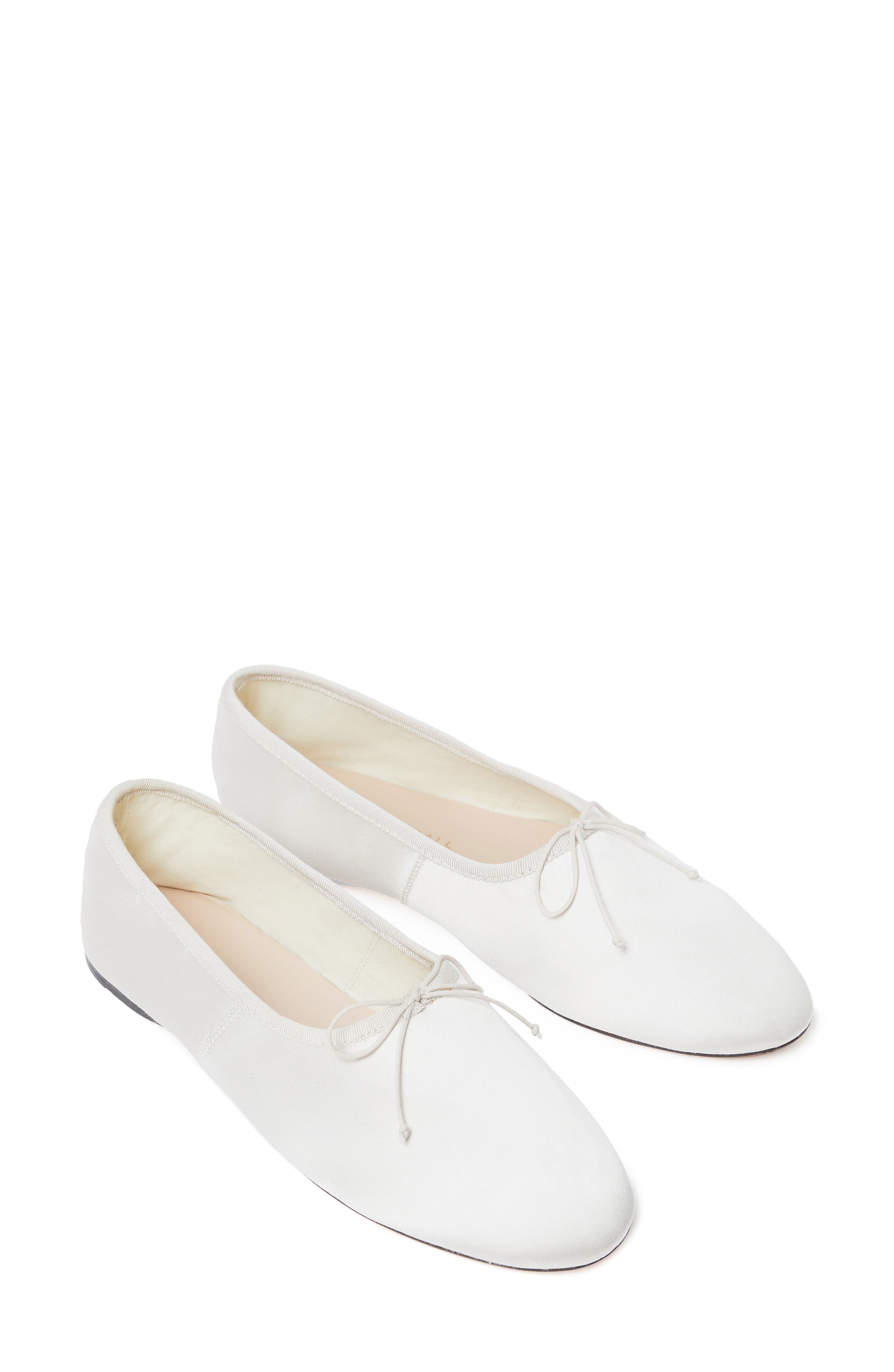 Loeffler Randall Landon Ballet Flat, Alternate, color, Cream White