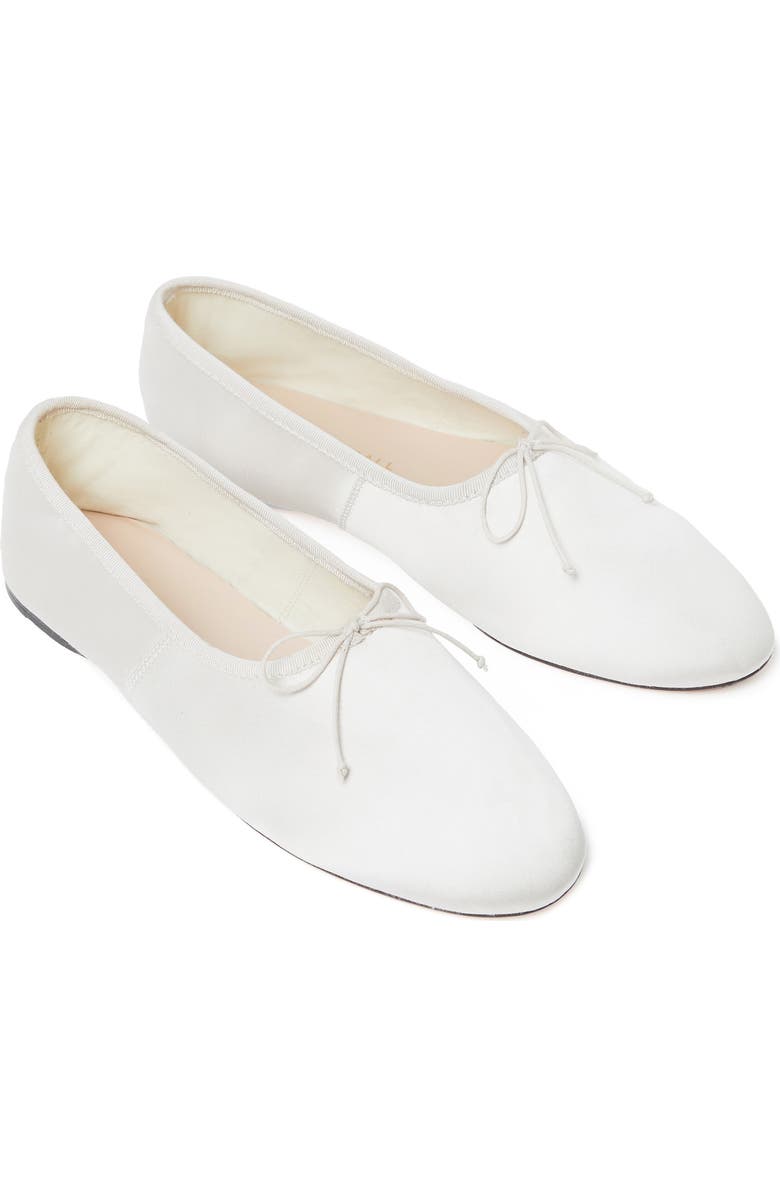Loeffler Randall Landon Ballet Flat, Alternate, color, Cream White