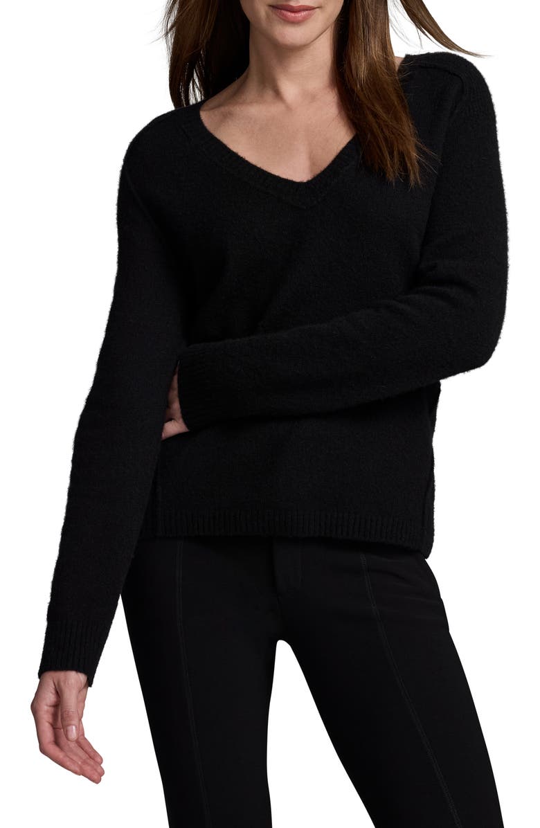 NIC+ZOE Luxe Cashmere V-Neck Sweater, Main, color, 