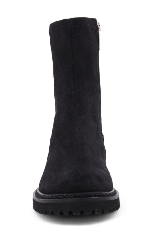 Aquatalia Maryann Suede Bootie In Black