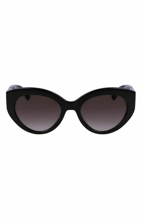 Longchamp 54mm Gradient Cat Eye Sunglasses