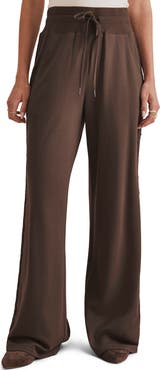 Splendid Lace Trim Drawstring Pants