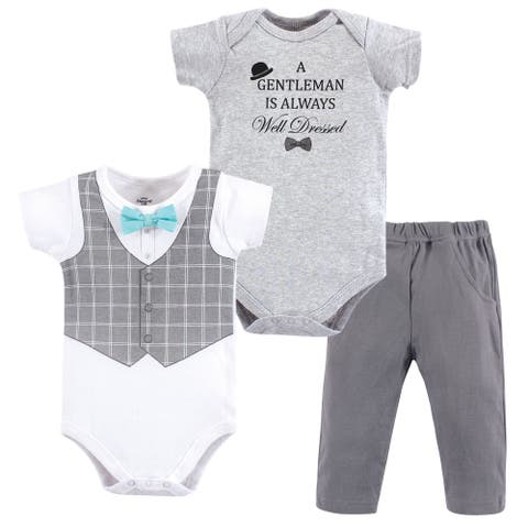 Soft Cotton Two-Piece Outfit for Little Gentlemen