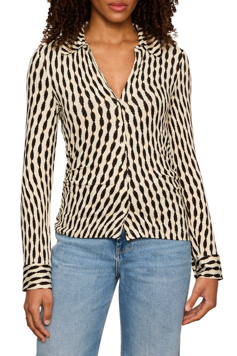 JUNO BUTTON FRONT, Main, color, INKBLOT WHITE