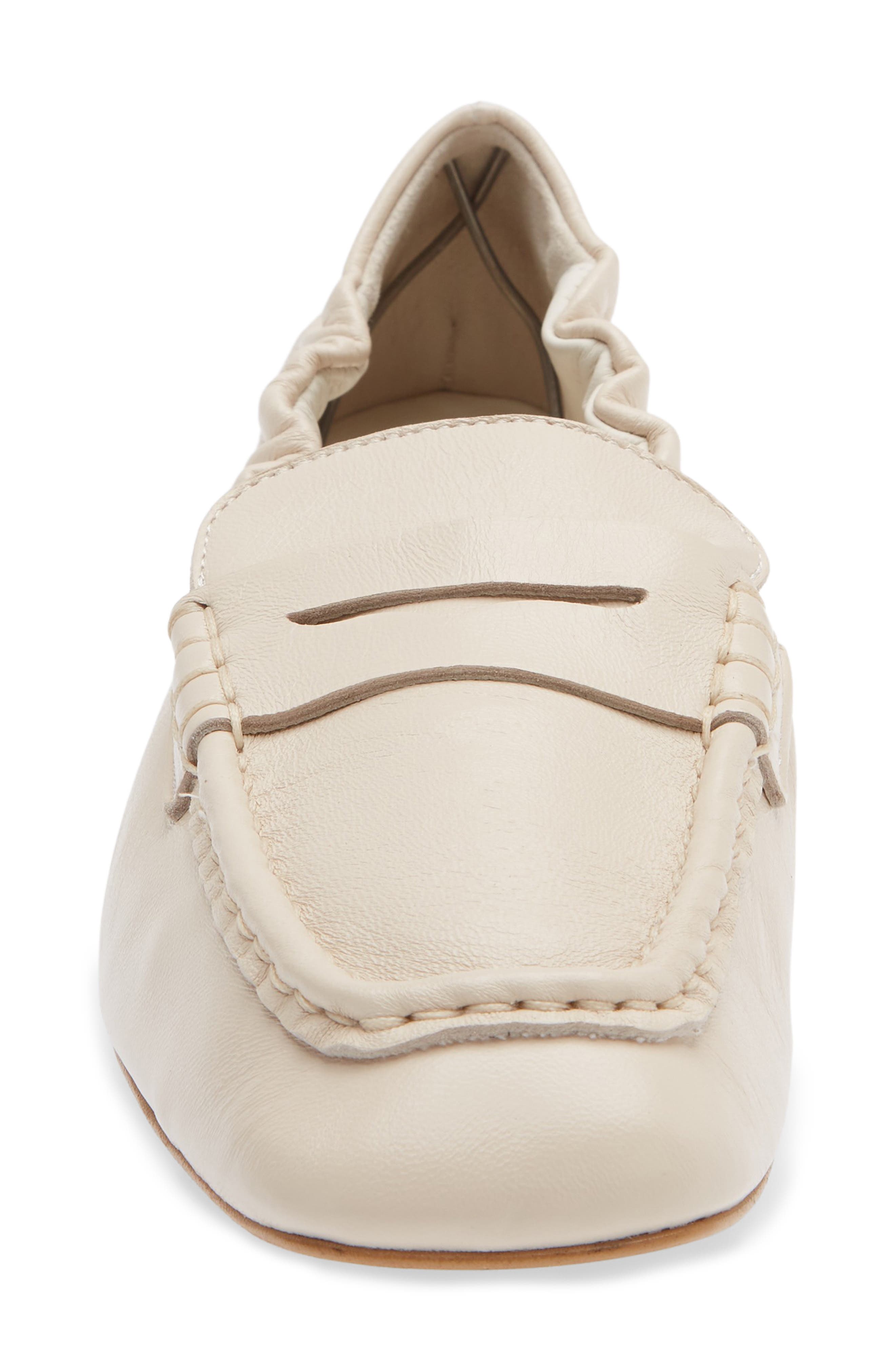 Arlie Penny Loafer, Alternate, color, MILK LEATHER