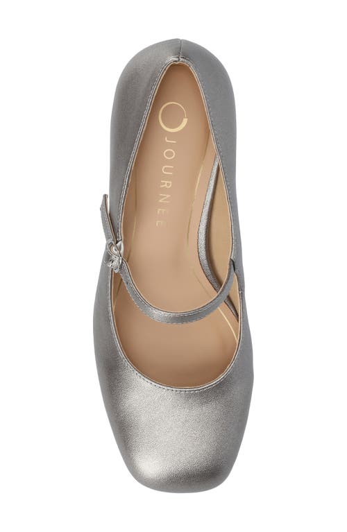 Journee Collection Okenna Pump In Silver