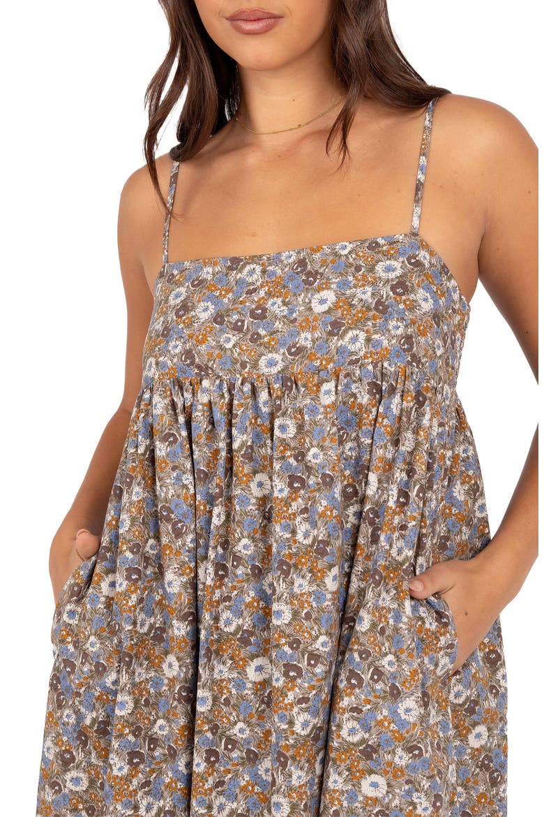Andy Floral Maxi Dress, Alternate, color, OLIVE DITSY FLORAL