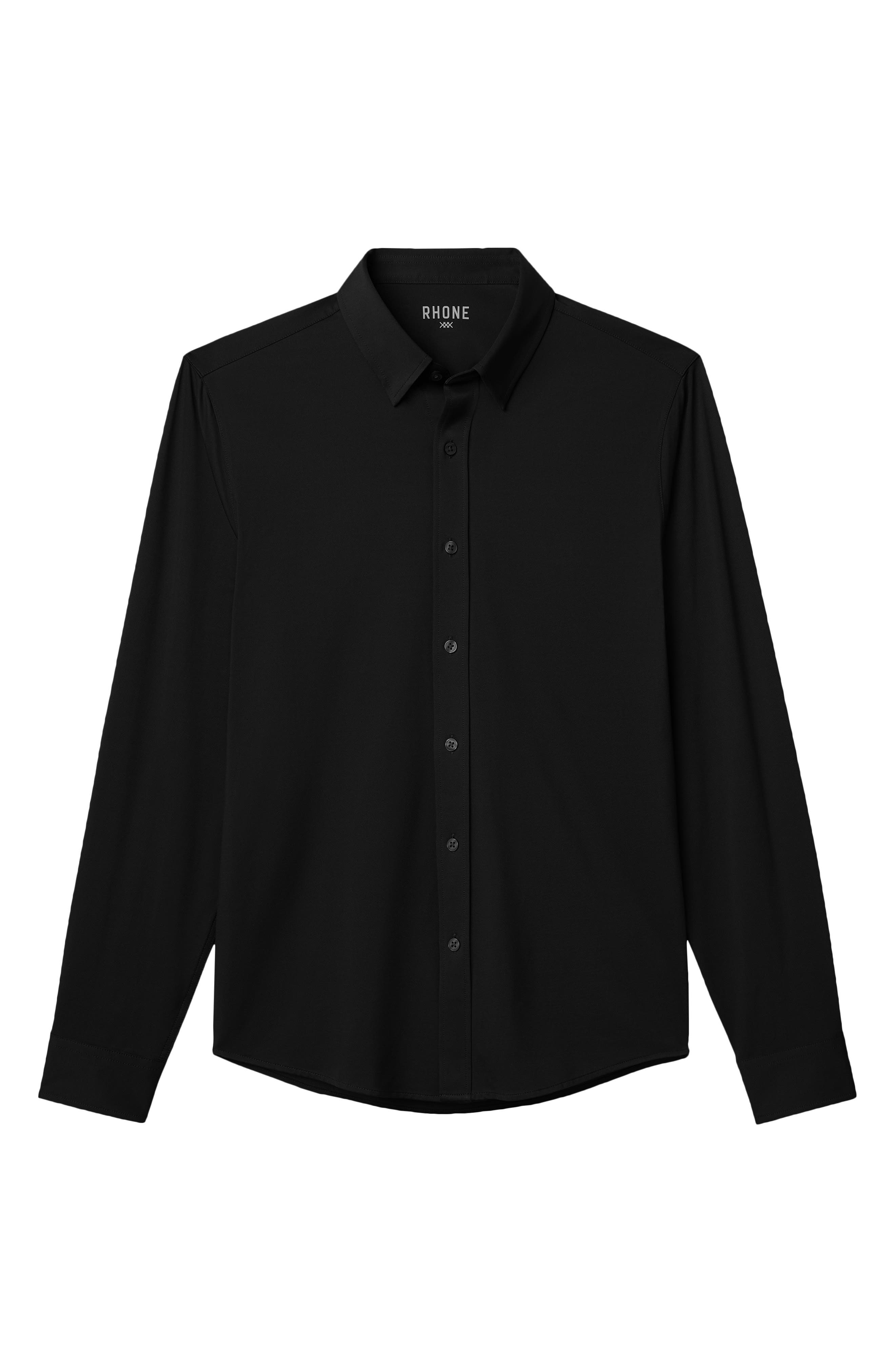 Мужские Rhone Commuter Slim Fit Button-Up Shirt — фото 4