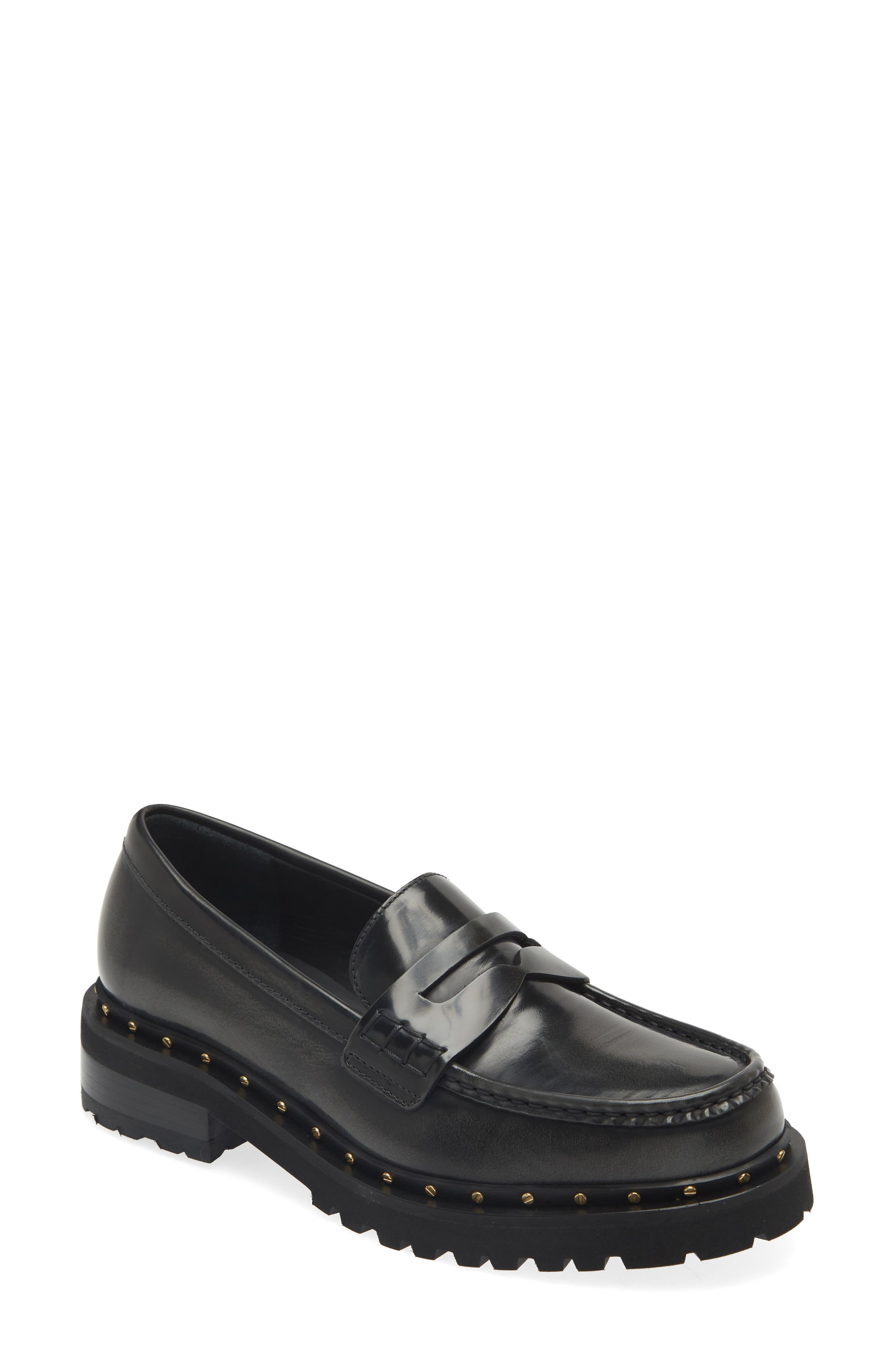 Golden Goose Chunky Studded Loafer, Main, color, 