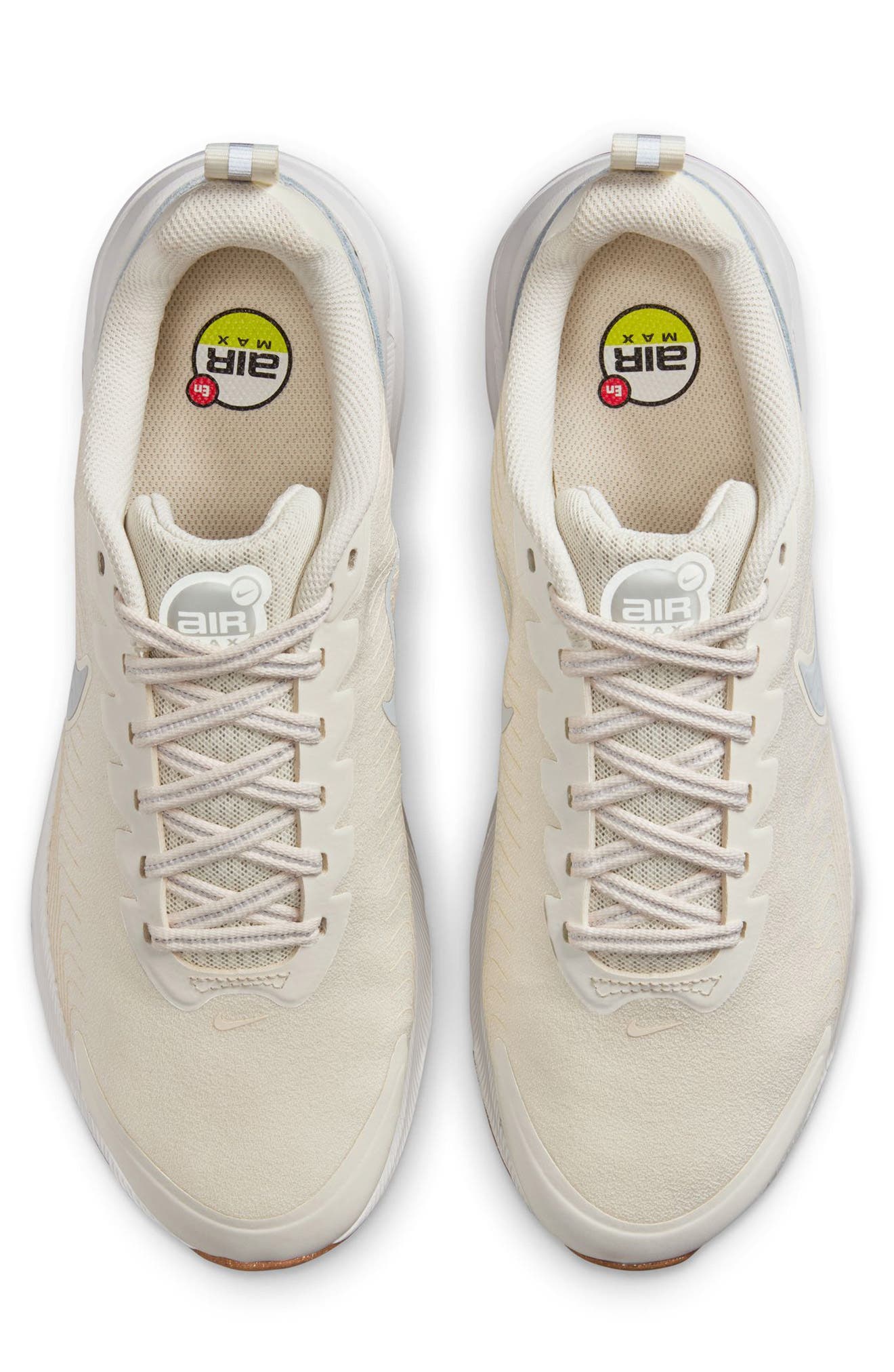 Nike Air Max Nuaxis Premium Sneaker, Alternate, color, Soft Pearl/ Pure Platinum