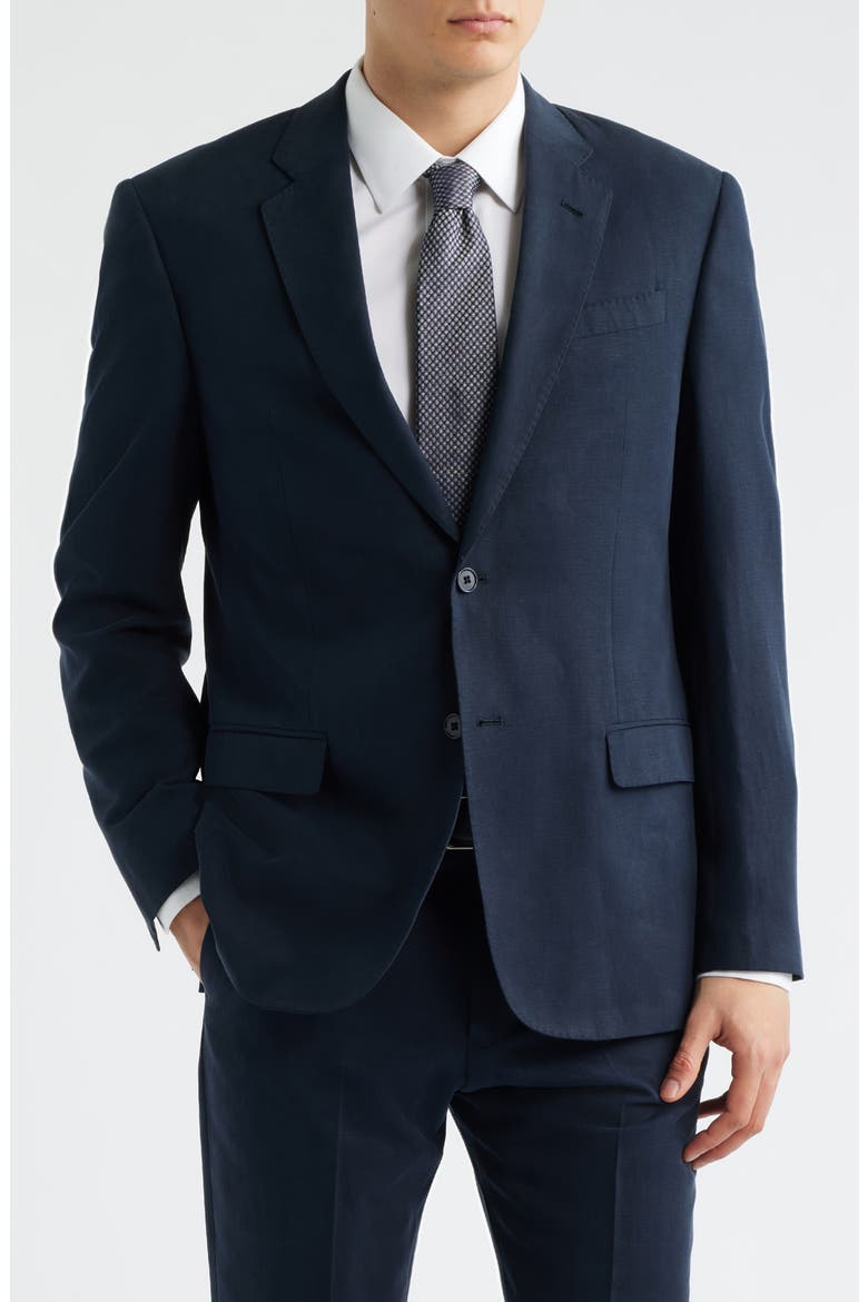 Navy Suit Jacket, Main, color, NAVY