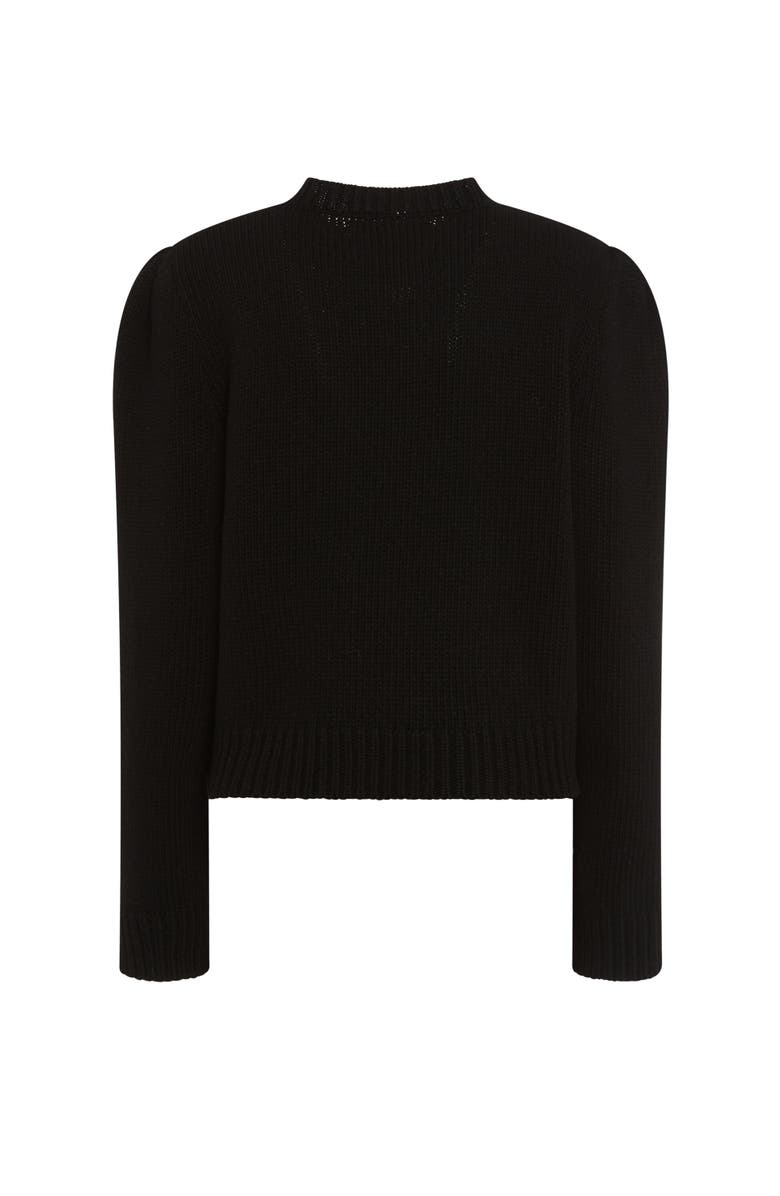 La DoubleJ Lampone Sweater Embroidered Black, Alternate, color,