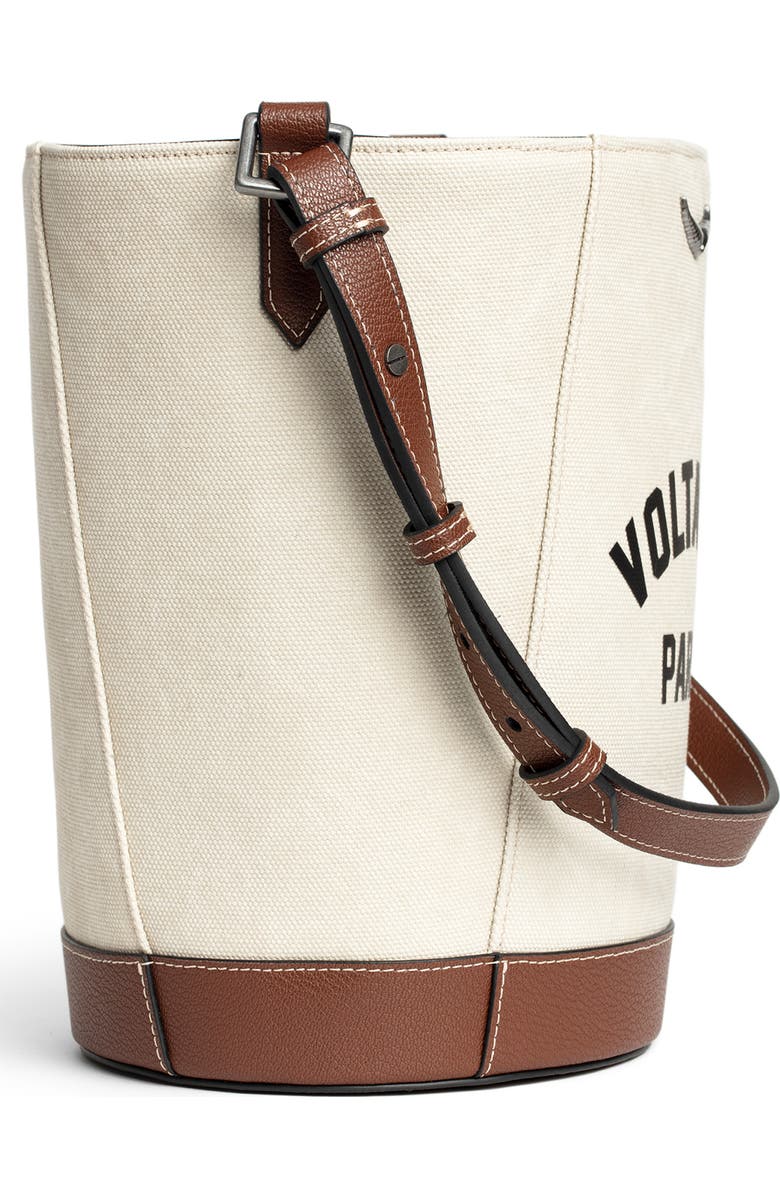 Zadig & Voltaire Z Voltaire Bucket Bag, Alternate, color,