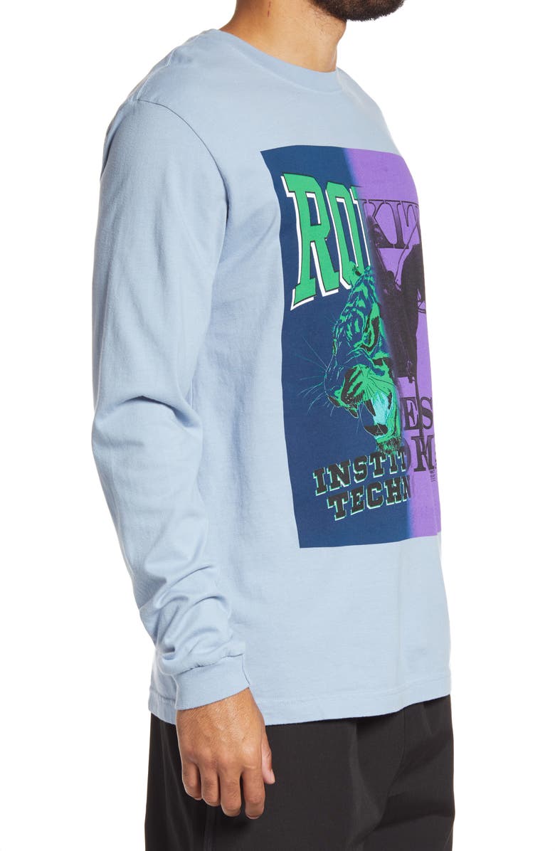 Rokit Men's Opposition Long Sleeve Graphic Tee, Alternate, color,