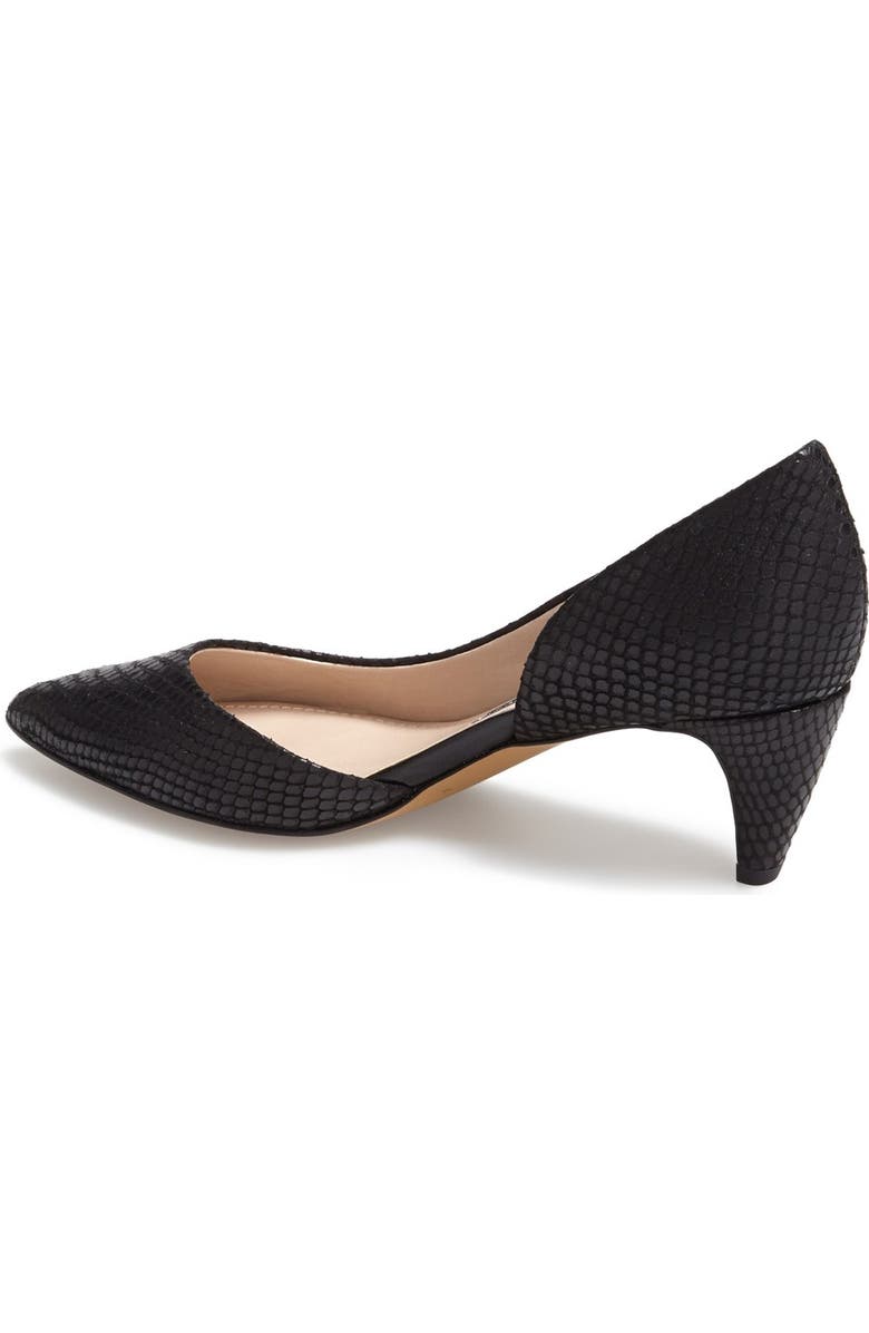 French Connection 'Kandy' Half d'Orsay Pointy Toe Pump, Alternate, color,