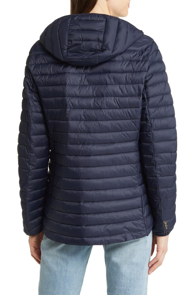 Joules Snug Packable Hooded Puffer Jacket, Alternate, color, 