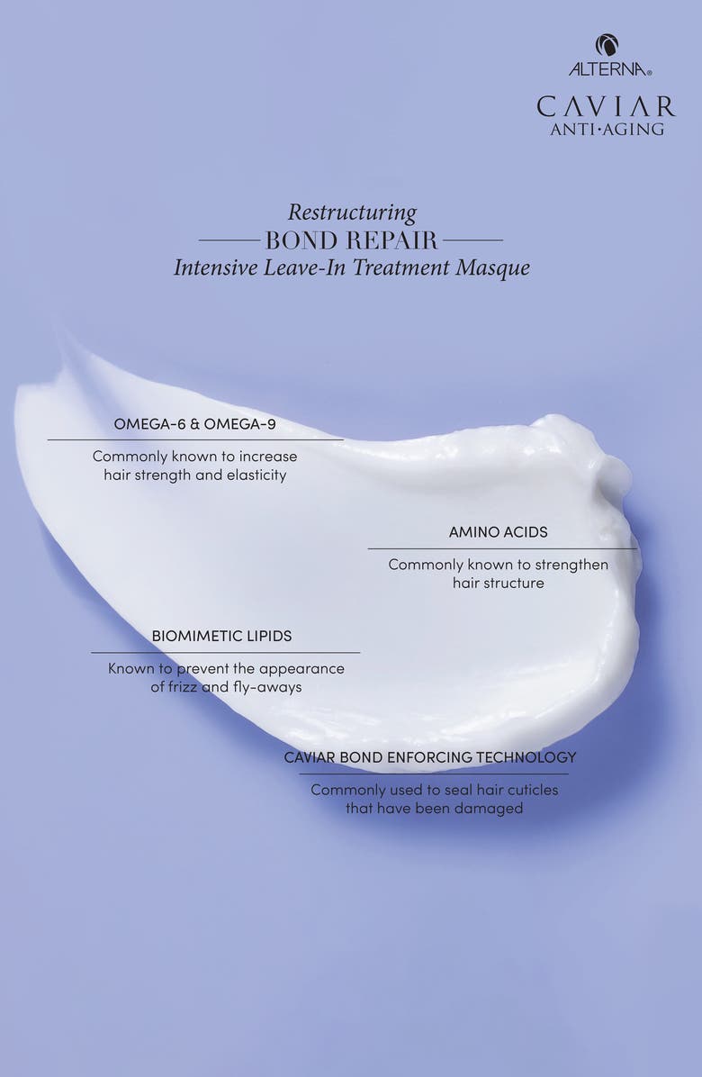 ALTERNA<sup>®</sup> Caviar Anti-Aging Restructuring Bond Repair Intensive Leave-in Treatment Masque, Alternate, color, 