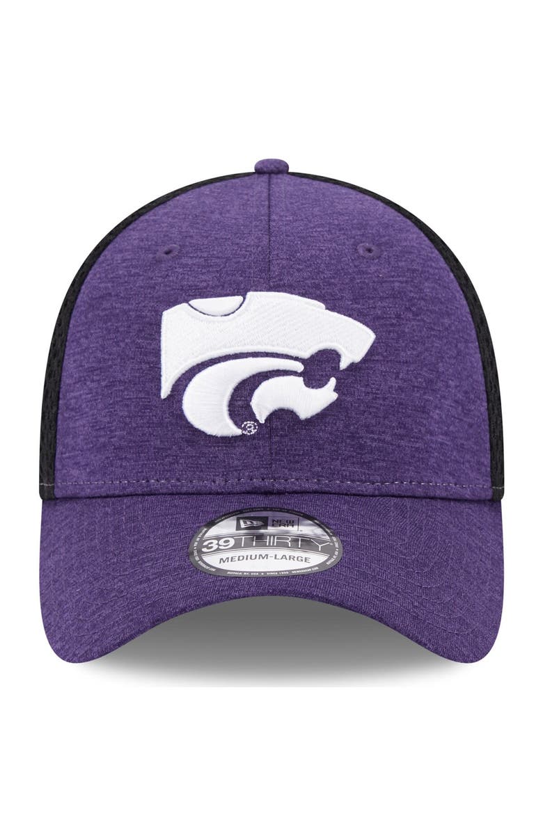 New Era Men's New Era Purple Kansas State Wildcats Shadowed Neo 39THIRTY Flex Hat, Alternate, color,