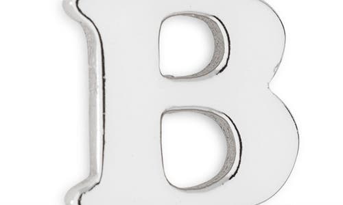 Marlyn Schiff Block Letter Initial Stud Earrings