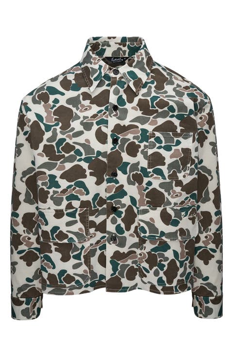 Birdie Hunter Camouflage Print Jacket