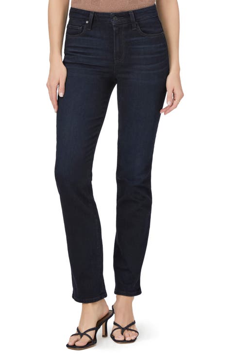 Cindy High Waist Straight Leg Jeans (Duchess)