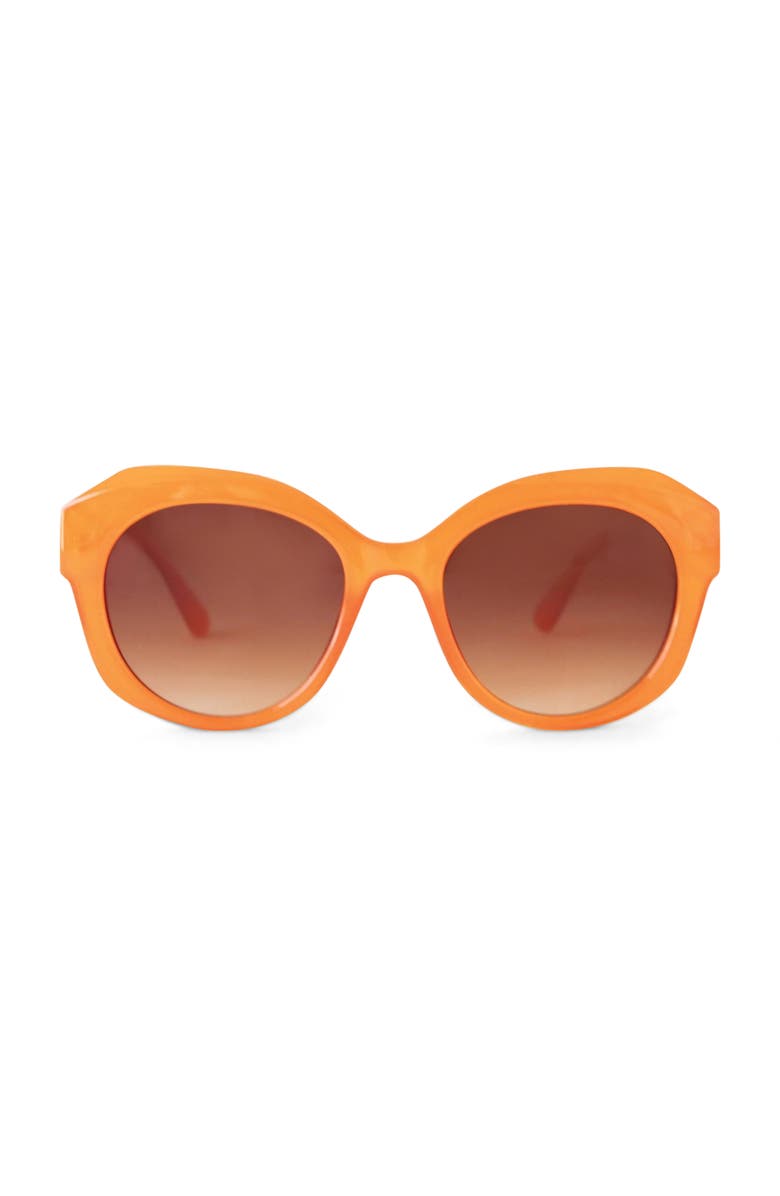 Sunshine Studios Donna Sunglasses, Main, color, Mimosa