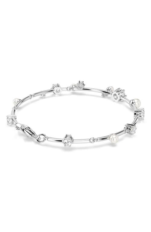 Swarovski Constella Tennis Armband In White