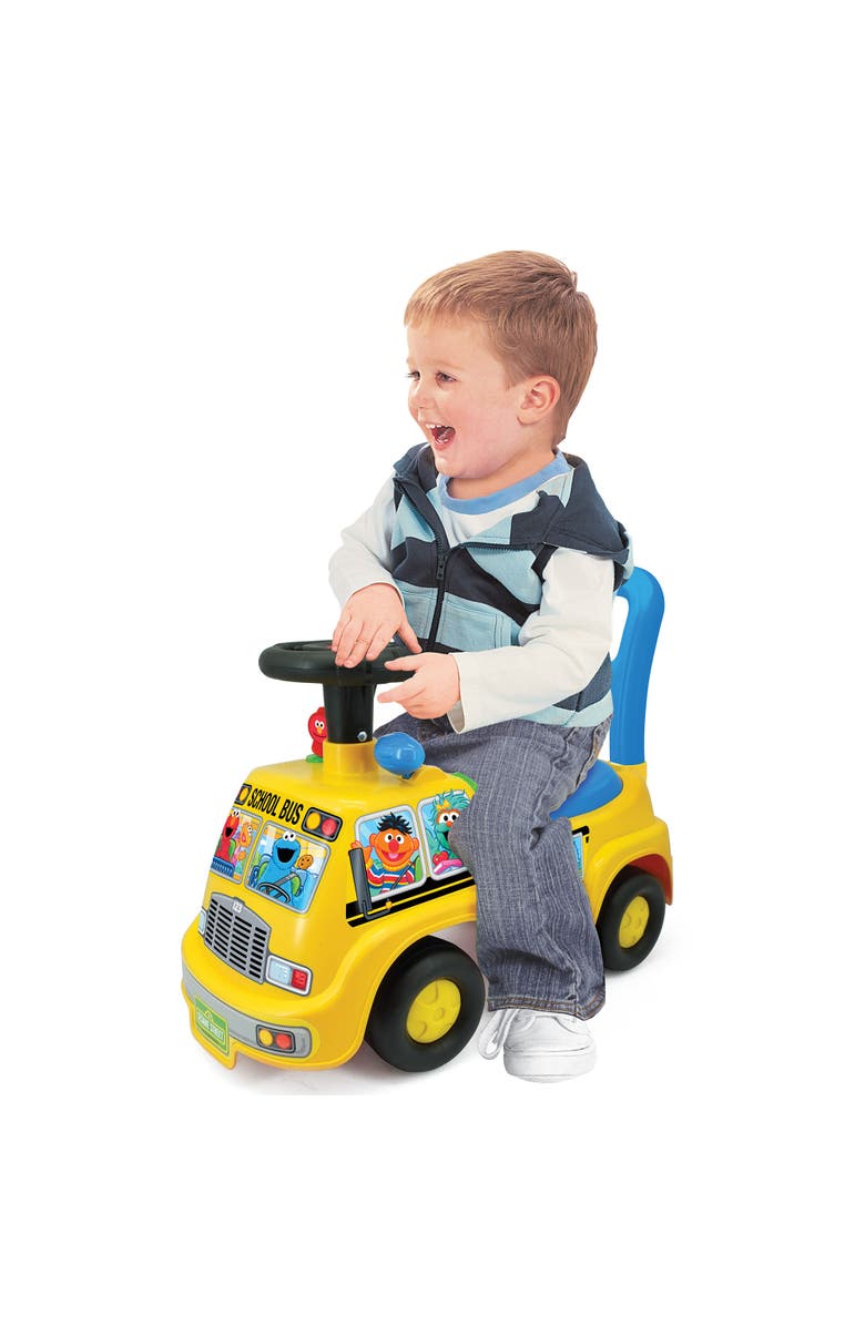 Kiddieland Sesame Street My First Adventure Elmo Lights 
Sounds Rideon, Alternate, color, Multicolored