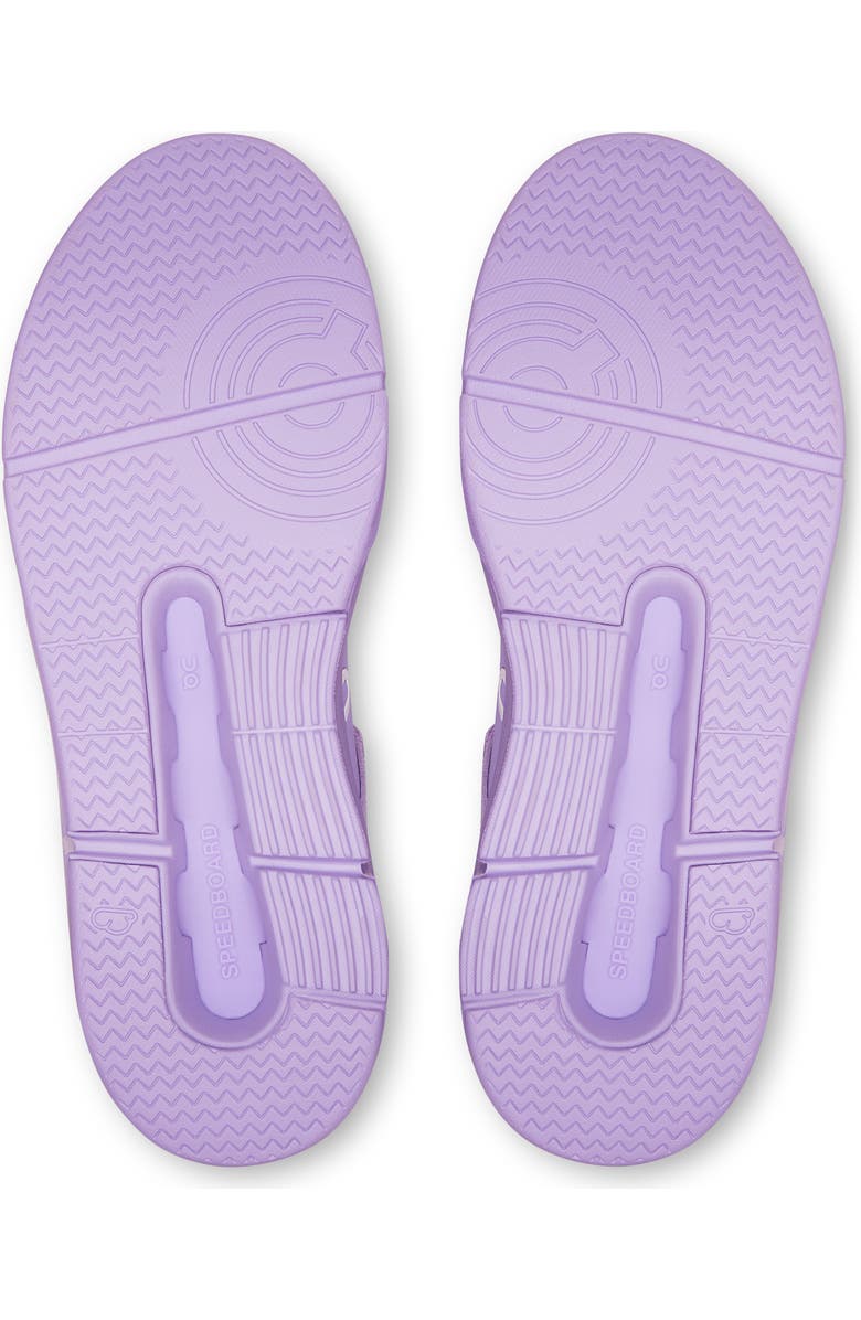 On THE ROGER Clubhouse Ace Tennis Sneaker, Alternate, color, Bloom/ Thistle