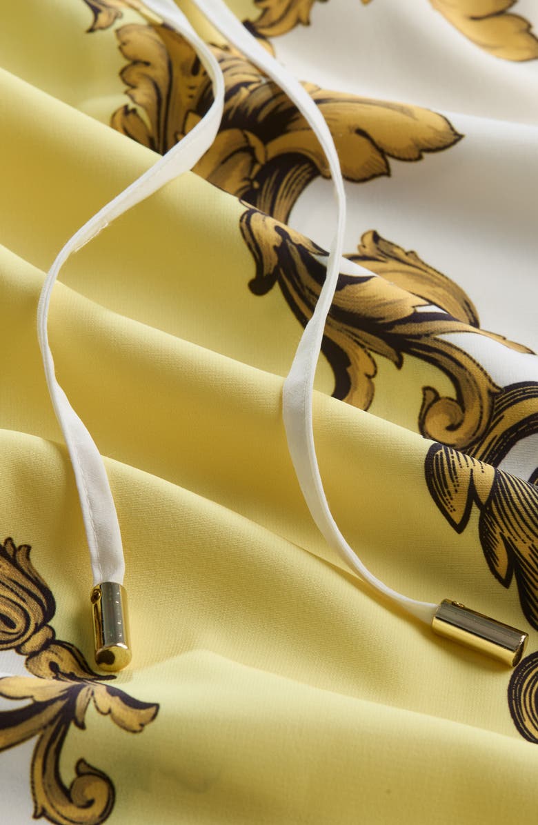 Alice + Olivia Ojai Print Palazzo Pants, Alternate, color, Golden Coast