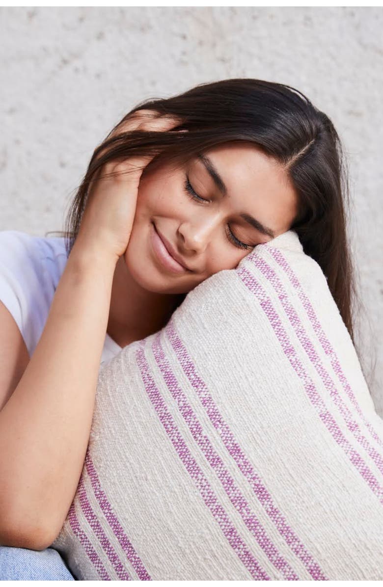 Pillowpia Trilli Pillow Cover, Alternate, color, Orchid