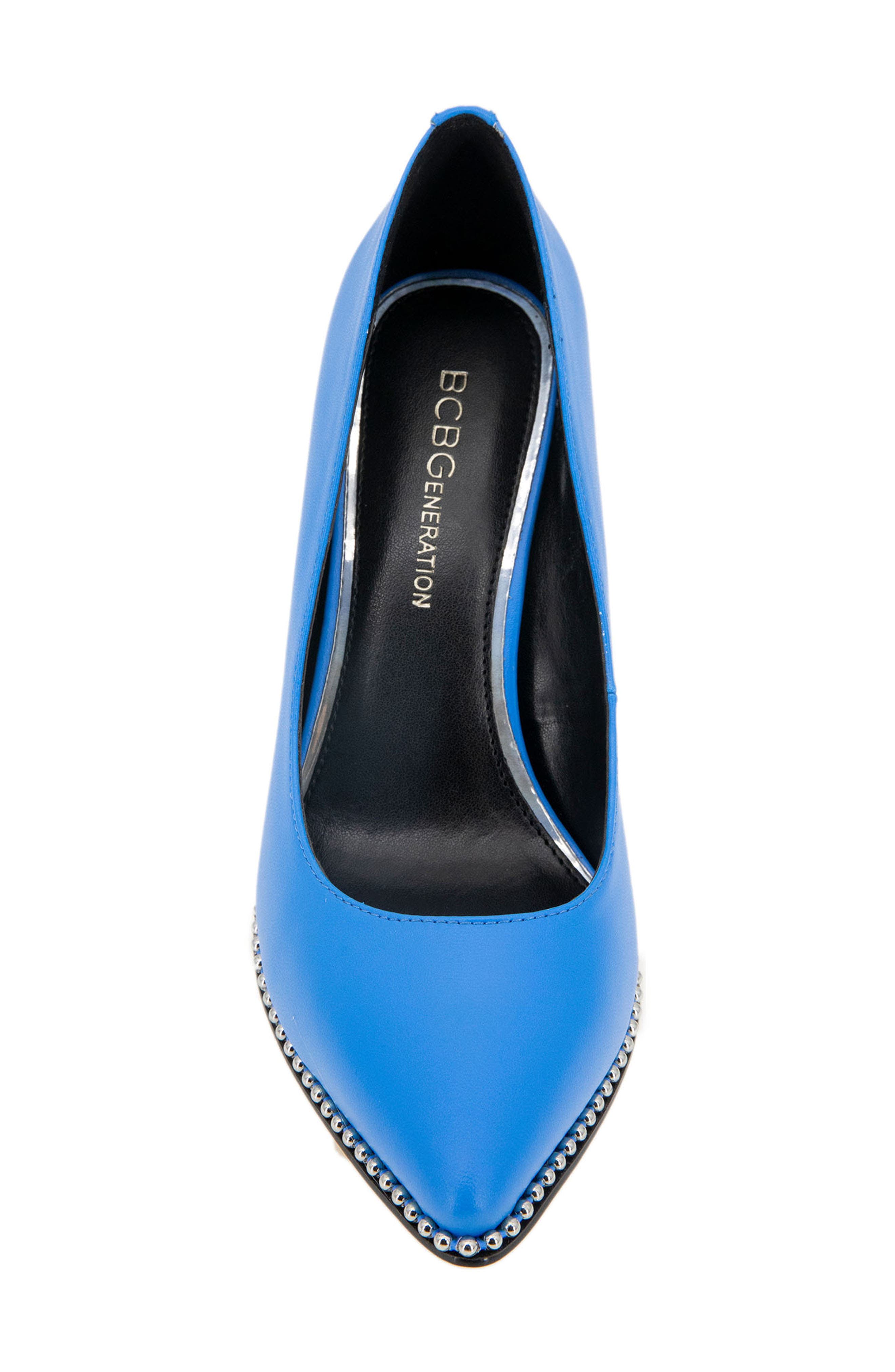 Hawti Pointed Toe Pump, Alternate, color, BALI BLUE