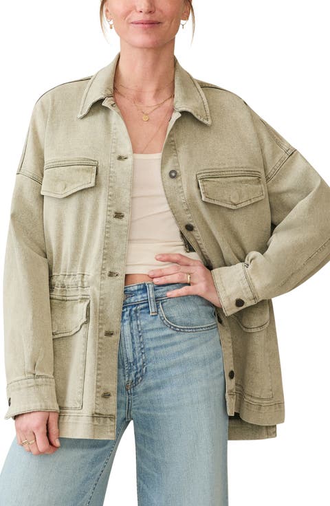 Sunwash Utility Denim Jacket