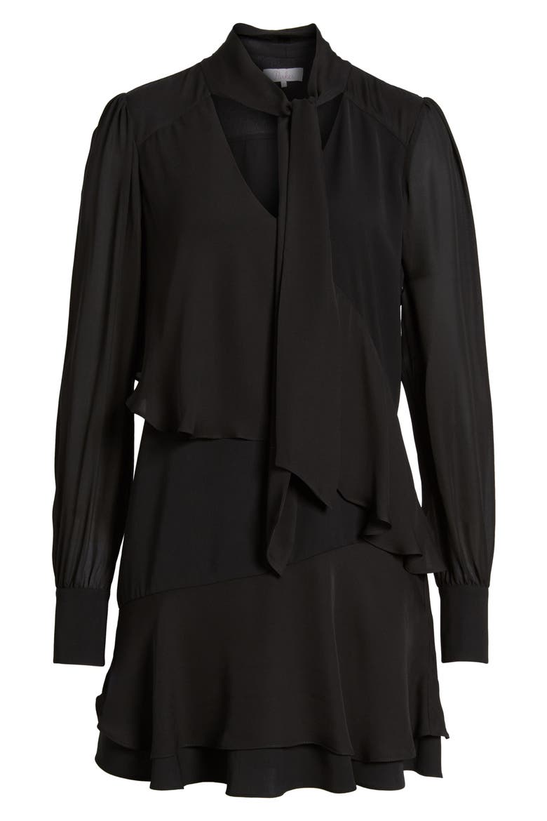 Kenji Shirtdress, Alternate, color, BLACK