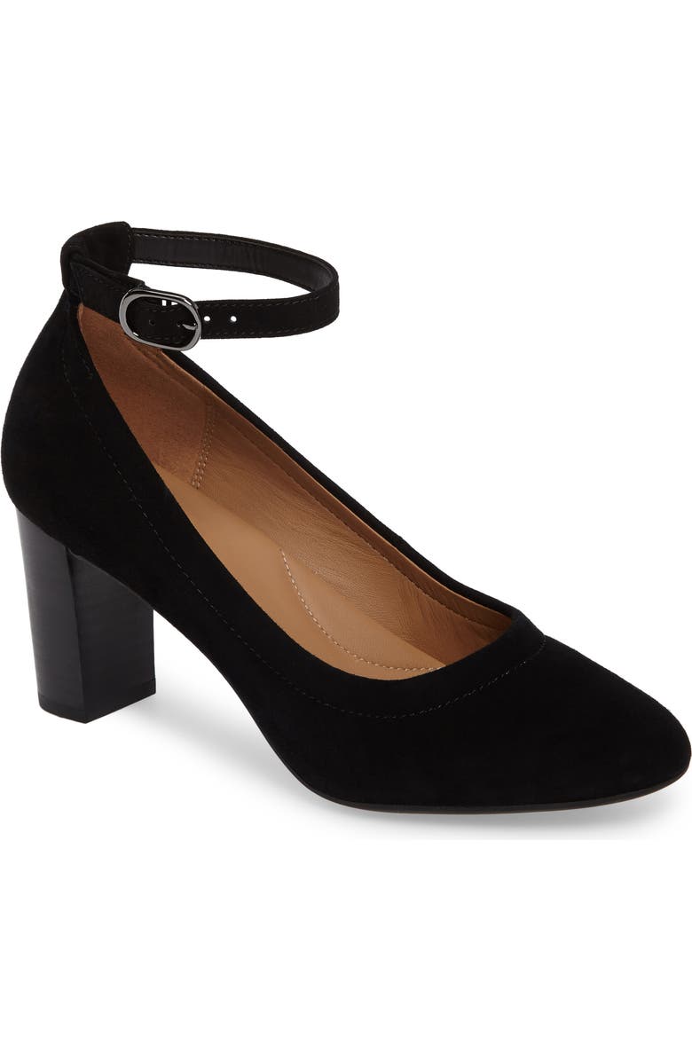 Clarks<sup>®</sup> Chryssa Jana Ankle Strap Pump, Main, color,