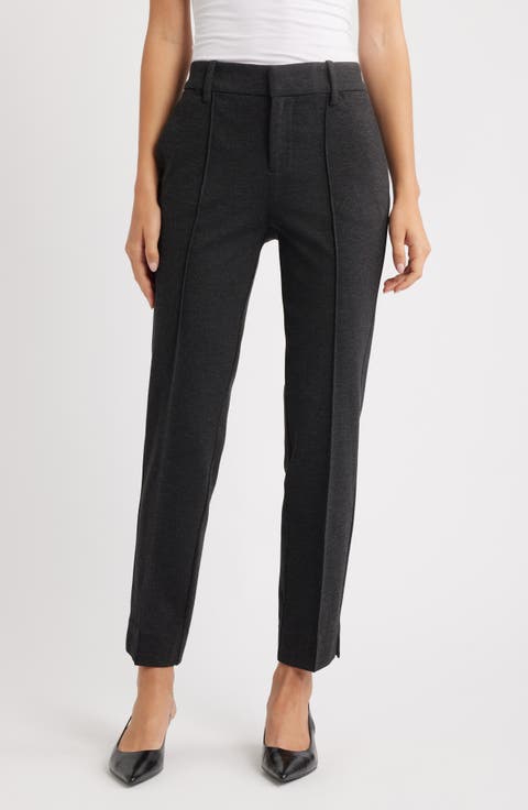 Women's Grey Straight-Leg Pants | Nordstrom