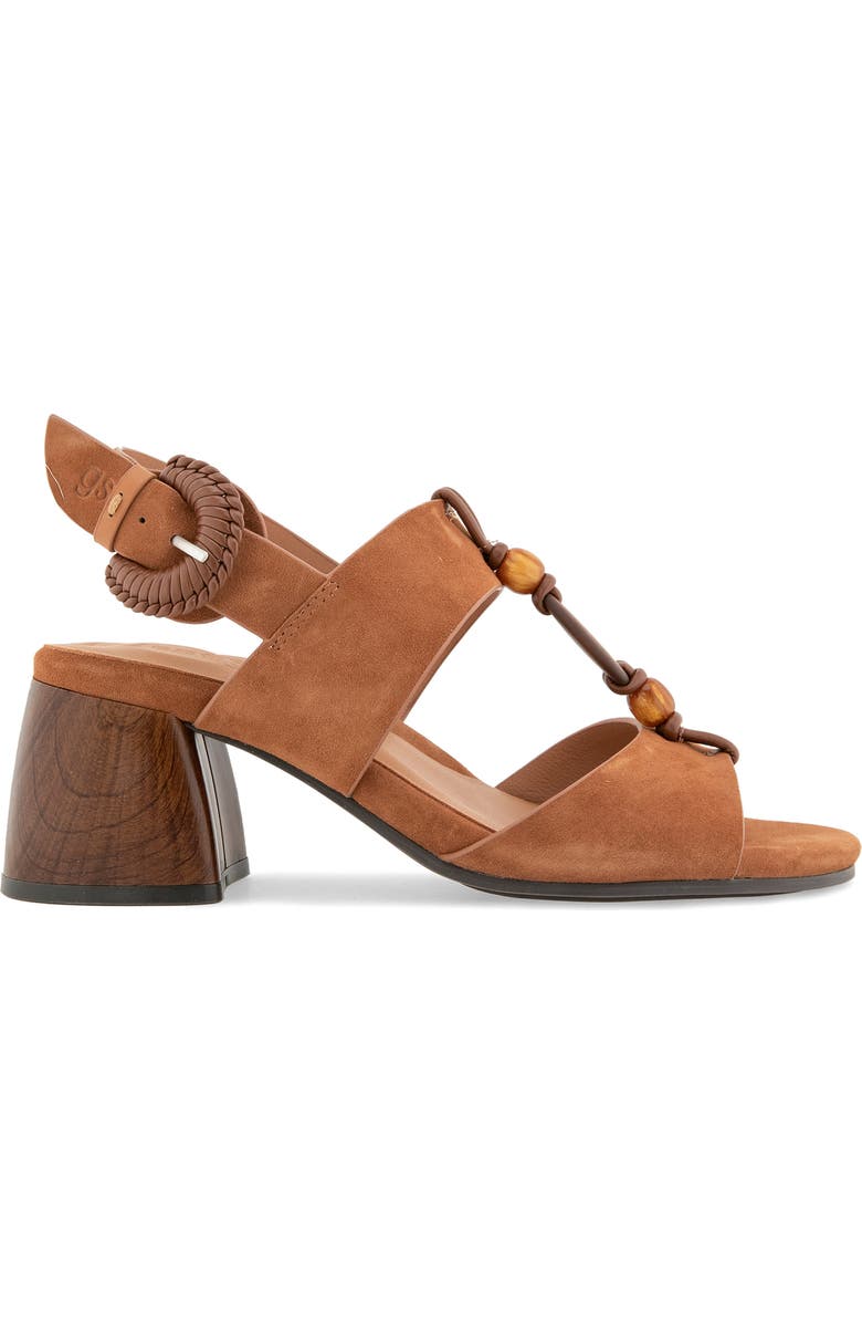 Gentle Souls Miracle Slingback Sandal, Alternate, color, Luggage Suede