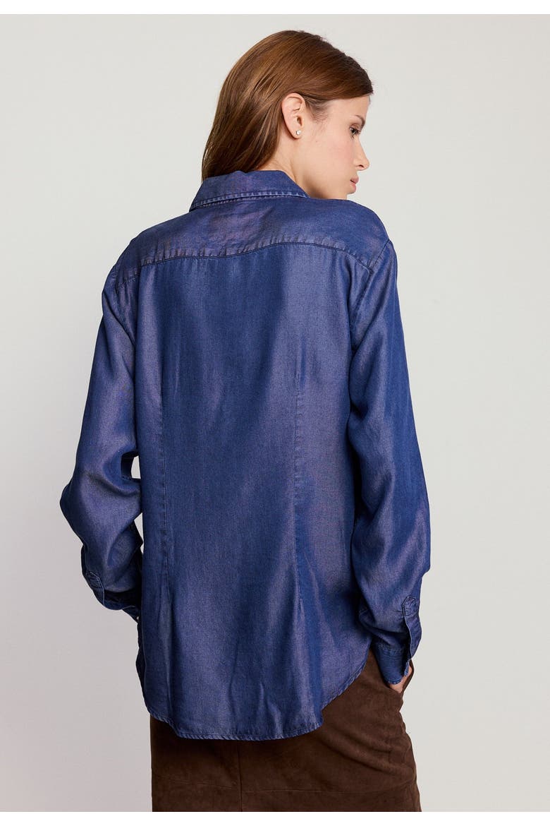 The Denim Shirt, Alternate, color, Dark Wash